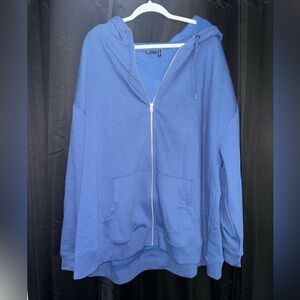 Plus size asos zip up hoodie